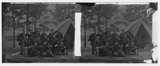 Harrison's Landing, Va. Members of the class of 1860, U.S. Military Academy