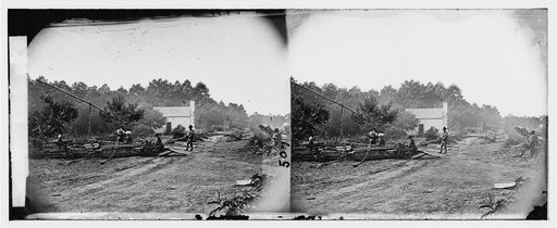 Cedar Mountain, Va. A Confederate field hospital
