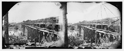 Rappahannock River, Va. Bridge, South view