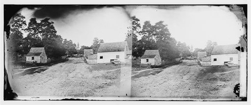 Warrenton, Va. Outskirts of town with courthouse in distance