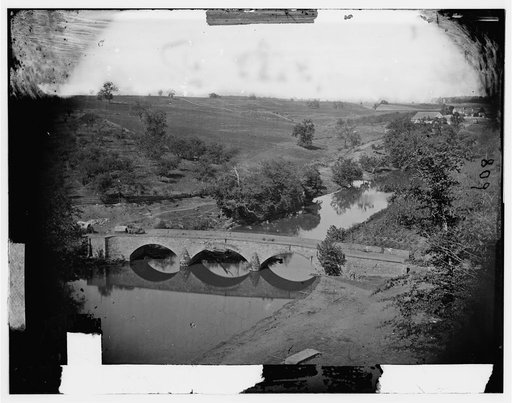 Antietam, Md. Another view of Antietam bridge