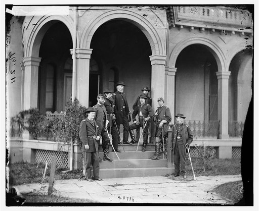 Warrenton, Va. Gen. Edwin V. Sumner and staff