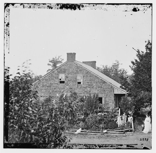 Gettysburg, Pa. Headquarters of Gen. Robert E. Lee on the Chambersburg Pike