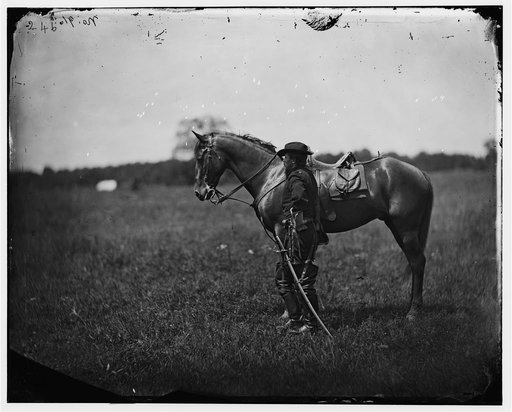 Bealeton, Va. Capt. Henry Page, assistant quartermaster, at Army of the Potomac headquarters