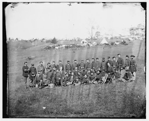 Bealeton, Va. Company G, 93d New York Infantry