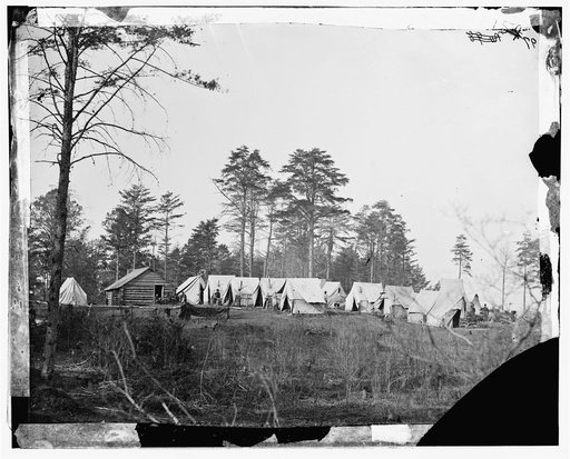 Brandy Station, Va. Chief Engineer's camp at Army of the Potomac headquarters