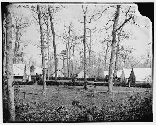Brandy Station, Va. Field hospital of the 3rd Division, 2d Corps