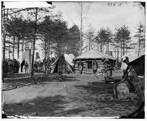 Brandy Station, Va. Headquarters of 1st Brigade, Horse Artillery