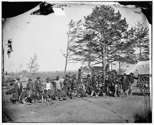 Brandy Station, Va. Scouts and guides of the Army of the Potomac