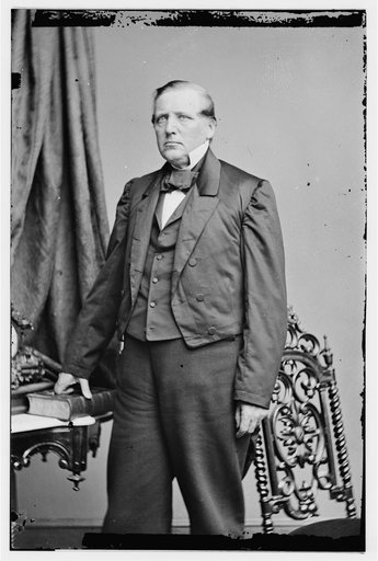 Portrait of Secretary of the Interior John P. Usher, officer of the United States government