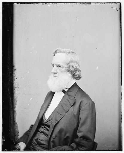 Portrait of Secretary of the Navy Gideon Welles, officer of the United States government