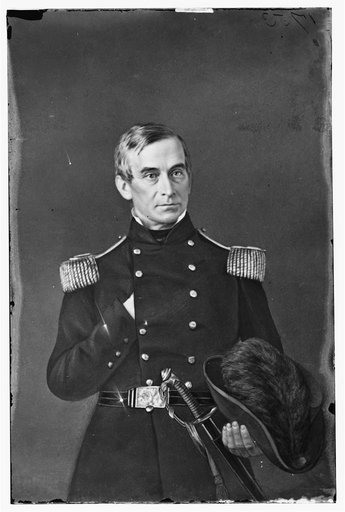Portrait of Maj. Robert Anderson (Brig. Gen. from May 15, 1861), officer of the Federal Army