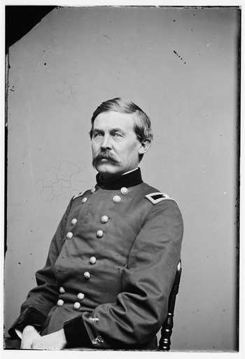Portrait of Brig. Gen. John Buford (Maj. Gen. from July 1, 1863), officer of the Federal Army