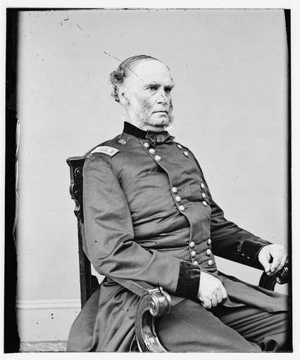 Portrait of Maj. Gen. Samuel R. Curtis, officer of the Federal Army
