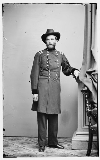 Portrait of Maj. Gen. Grenville M. Dodge, officer of the Federal Army
