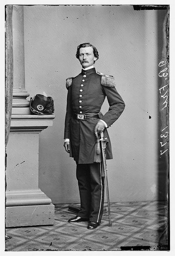 Portrait of Maj. Gen. James B. Fry, officer of the Federal Army (Brig. Gen. from April 21, 1864)