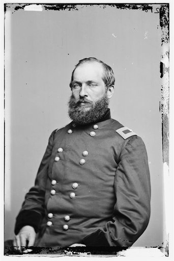 Portrait of Brig. Gen. James A. Garfield, officer of the Federal Army (Maj. Gen. from Sept. 19, 1863)
