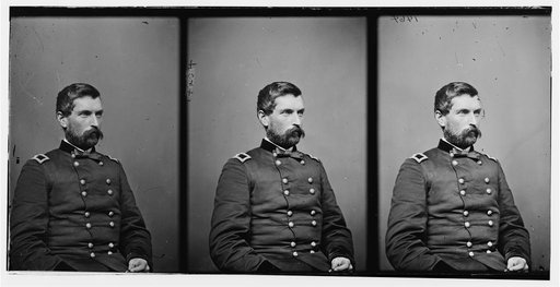 Portrait of Brig. Gen. John Gibbon, officer of the Federal Army (Maj. Gen. from June 7, 1864)