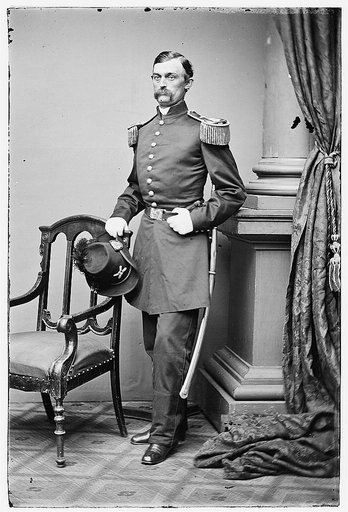 Portrait of Capt. Charles Griffin, officer of the Federal Army, (Brig. Gen. from June 9, 1862)