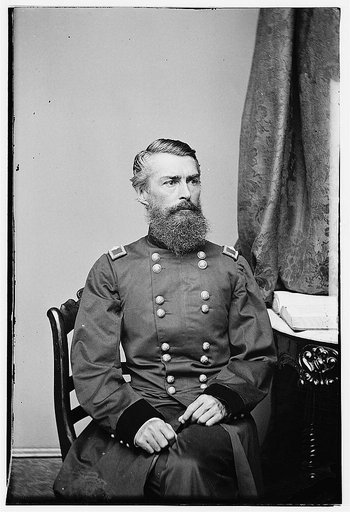 Portrait of Brig. Gen. Herman Haupt, officer of the Federal Army