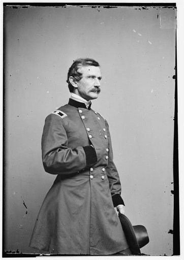 Portrait of Brig. Gen. Andrew A. Humphreys, officer of the Federal Army (Maj. Gen. from July 8, 1863)