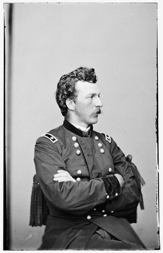 Portrait of Maj. Gen. (as of Oct. 21, 1865) Nelson A. Miles, officer of the Federal Army
