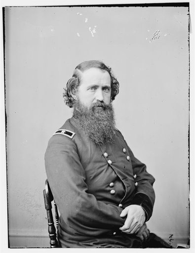 Portrait of Brig. Gen. Robert Mitchell, officer of the Federal Army