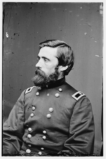 Portrait of Brig. Gen. John A. Rawlins, officer of the Federal Army (Maj. Gen. from Feb. 24, 1865)