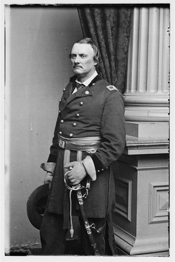 Portrait of Brig. Gen. Israel B. Richardson, officer of the Federal Army (Maj. Gen. from July 4, 1862)