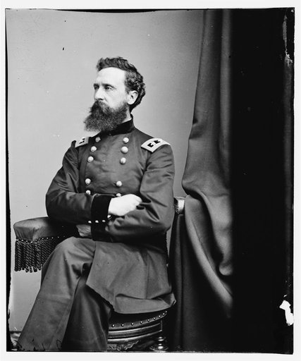 Portrait of Maj. Gen. George Sykes, officer of the Federal Army