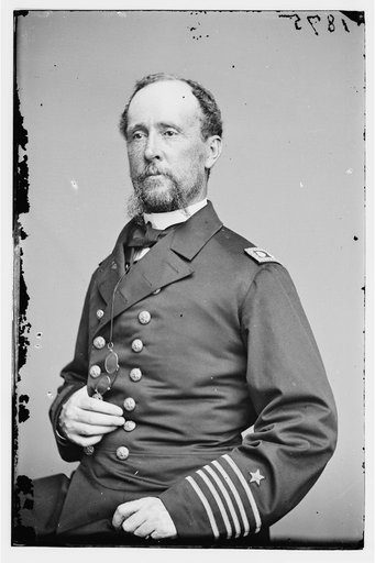 Portrait of Commander C. R. Perry Rodgers, officer of the Federal Navy