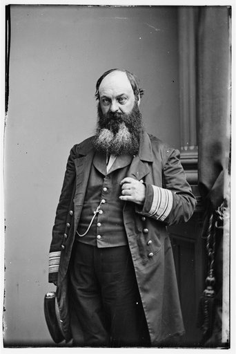 Portrait of Commodore William D. Porter, officer of the Federal Navy