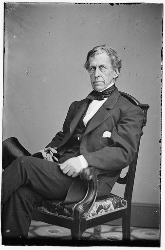 Portrait of Rear Admiral Charles Wilkes, officer of the Federal Navy
