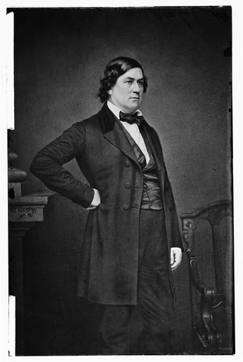 Portrait of Secretary of State Robert M.T. Hunter, officer of the Confederate States Government