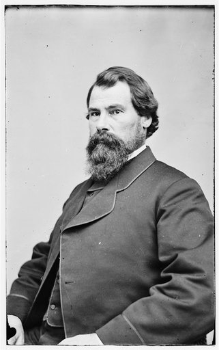 Portrait of Postmaster-general John H. Regan, officer of the Confederate States Government