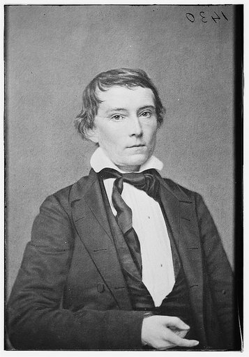 Portrait of Vice President Alexander Stephens, officer of the Confederate States Government