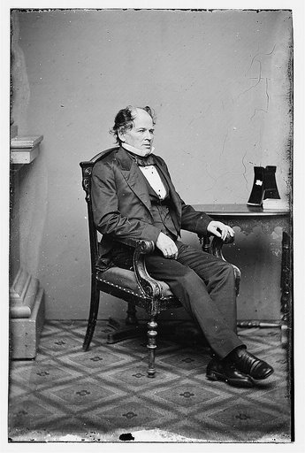 Portrait of Commander Matthew F. Maury, officer of the Confederate Navy