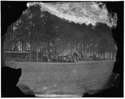 Brandy Station, Va. Commissary department, Army of the Potomac headquarters