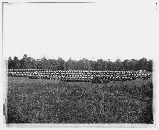 Brandy Station, Va., vicinity. Large wagon park