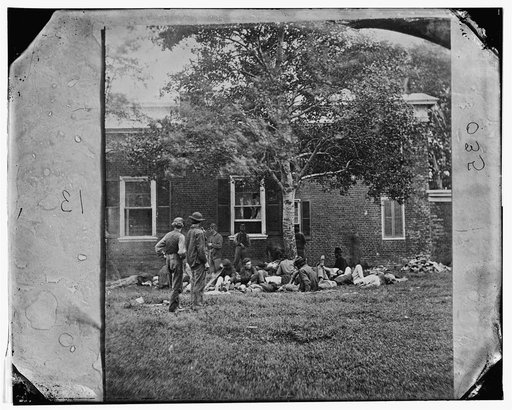 Fredericksburg, Va. Wounded from the Battle of the Wilderness