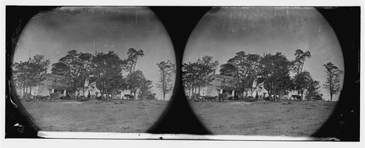 Spotsylvania Court House, Va., vicinity. Beverly house, headquarters of Gen. Gouverneur K. Warren, 5th Corps