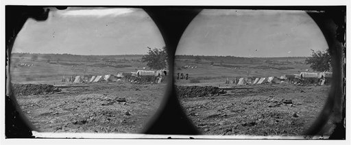 Spotsylvania Court House, Va., vicinity. View from Beverly house looking toward Spotsylvania Court House