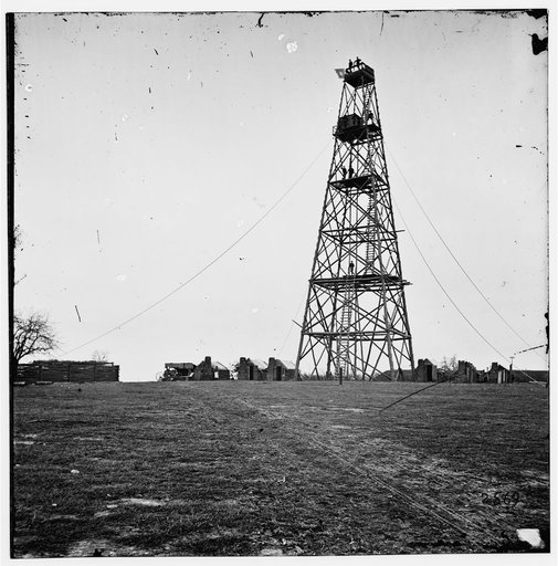 Bermuda Hundred, Va. Butler's signal tower; another view