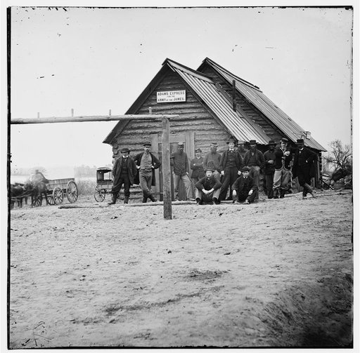 Bermuda Hundred, Va. Adams Express office, Army of the James