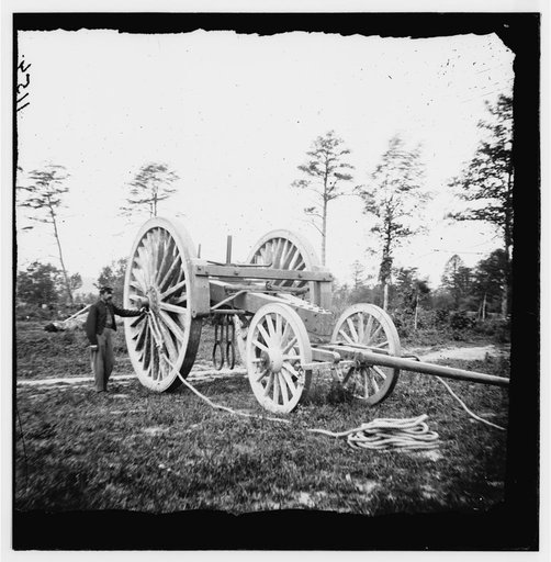 Dutch Gap, Va., vicinity. Sling for transporting big guns