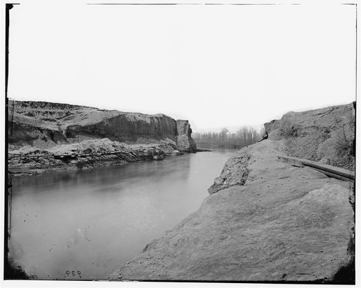 James River, Va. Another view of the Dutch Gap canal