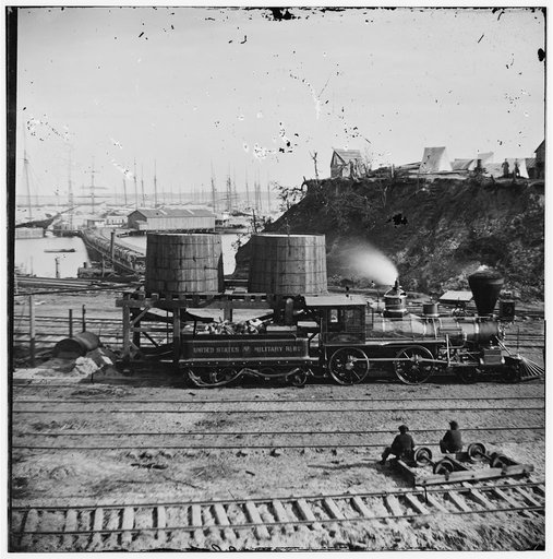 City Point, Va. Another locomotive at the same point