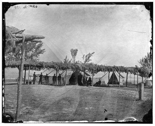 City Point, Va. Tents of the general hospital