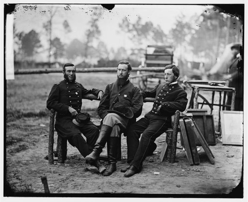 Petersburg, Va. Three surgeons of 1st Division, 9th Corps