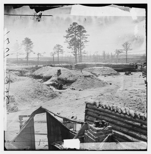 Petersburg, Virginia. Fort Haskell
